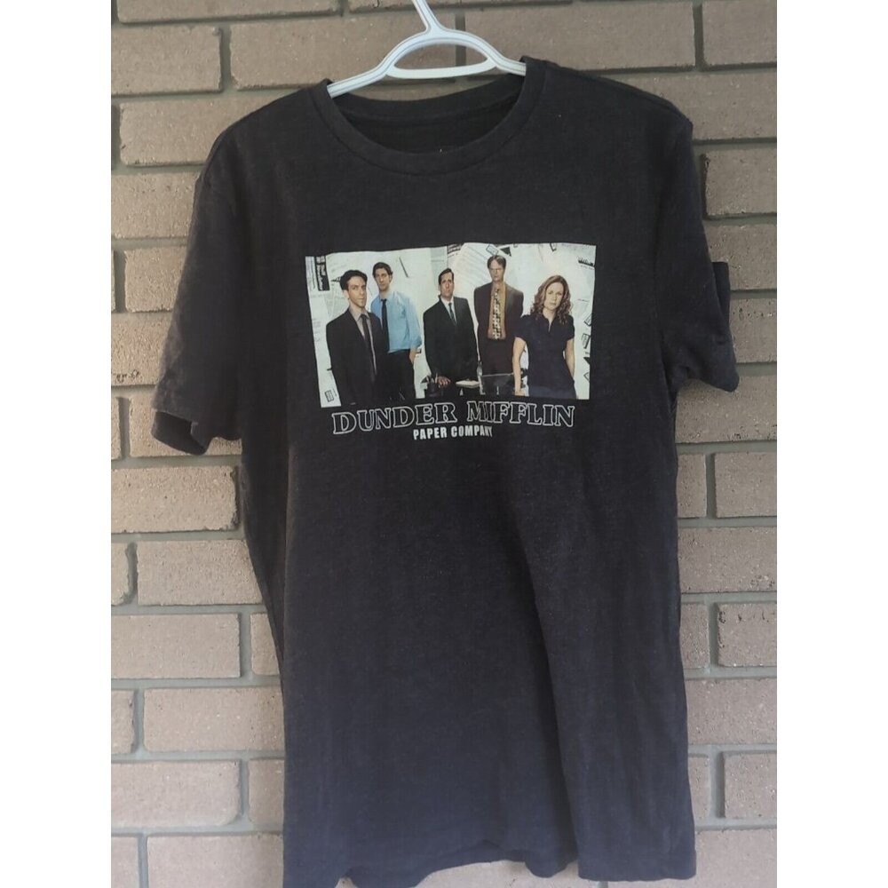 Dunder Mifflin The Office Grey T-Shirt Size: Medium